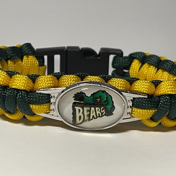Baylor Bears NCAA Paracord Bracelet NEW - Picture 1 of 2